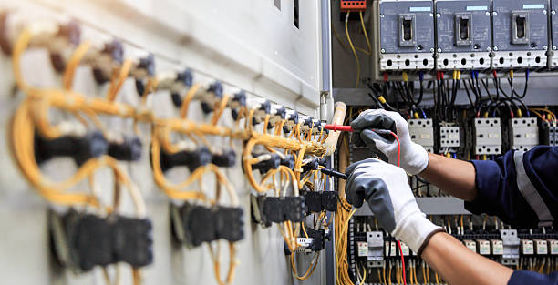 Professional Electrician technician working in Clover Creek, WA